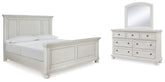 J&M Furniture - Ashley Furniture - Robbinsdale Queen Panel Bed, Dresser and Mirror - Queen Panel Bed, Dresser and Mirror - B742B4